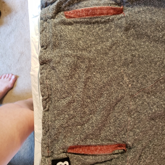 Betabrand assymetrical zipped hooded sweatshirt - Picture 4 of 5